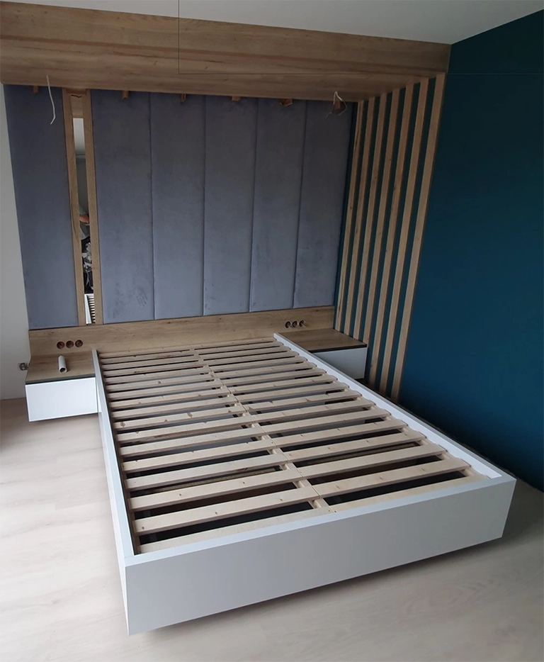 konstrukcja łóżka